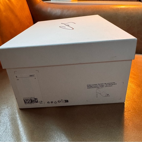 COS Atelier Sphere Heeled Sandals w Silver Accents 90s designer quiet luxury NWB - Picture 12 of 15